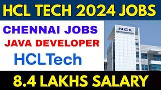 Sholinganallur Chennai | HCL Tech Walk in Drive | Java Developer Role | jobs | IT jobs | Enge Velai