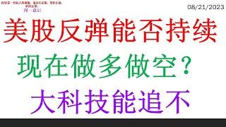 美股反弹能否持续 现在做多做空？大科技能追不