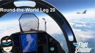 Round-the-World Leg 20: Rafale Formation Flight | Microsoft Flight Simulator