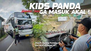 [ IKUT KIDS PANDA TAKLUKAN JALAN DILUAR NALAR ! ] UJI SKILL PAPIH AGUNG KELUAR GARASI BAIK RASA