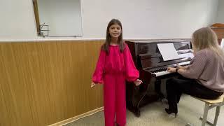 Кристова Ирина, 10 лет. ДМШ 3 г. Белгорода