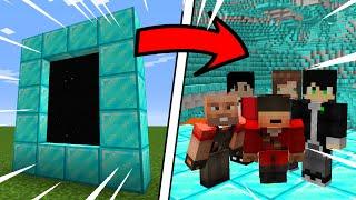 จะเกิดอะไรขึ้น!! ถ้าเราสามารถสร้างประตูมิติจากบล็อกอะไรก็ได้ | Minecraft Anydimension