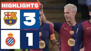 FC BARCELONA 3 - 1 RCD ESPANYOL I RESUMEN LALIGA EA SPORTS