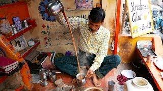 Indian Street Food SPICED MILK TEA Masala Chai