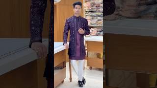 Three Piece Velvet Indowestren  | Groom’s Wear | MAYUR Designer #shorts #menstraditional