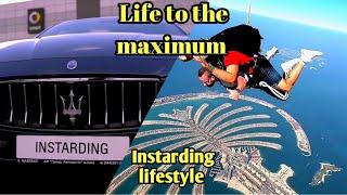 Instarding lifestyle motivation| Life to the maximum Holidays in Dubai (Skydiving, yacht) Maserati