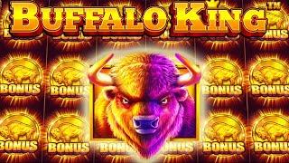 Buffalo King Big Win Bonus - $18 Bet