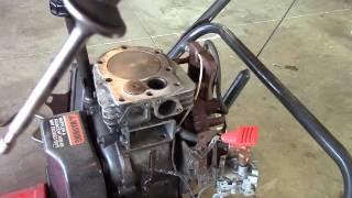 Lawnmower Snowblower Valve Job