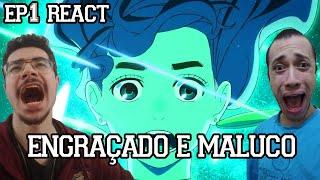 O MELHOR DO ANO ?? ENGRAÇADO E MALUCO - Dandadan Episódio 1 REACT