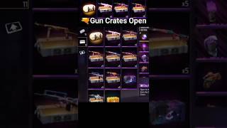  Gun Crates Open  || Mp40,Ak47 All Gun Box Open #freefire #shorts