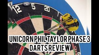 Unicorn Phil Taylor Phase 3 Purist Darts Review