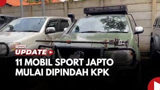 11 Mobil Ketua Pemuda Pancasila Japto Dibawa ke Rupbasan KPK