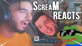 ScreaM REACTS TO: How ScreaM Really Plays CS:GO by SuperstituM