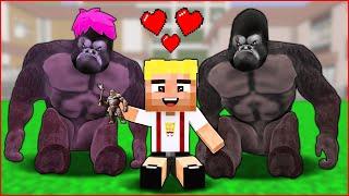 KING KONG FAMILY ADOPTED EFEKAN!  - Minecraft