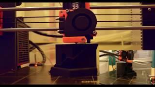 4K 3d printer octolapse with multiple camera angles
