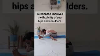 How to do Kurmasana -Tortoise Pose | Kurmasana for beginners | kurmasana | kurmasana tricks #shorts