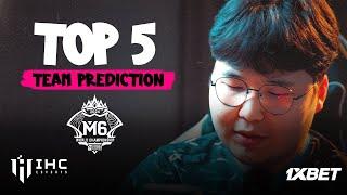 M6 World Championship TOP 5 | MLBB