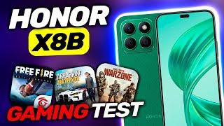 Honor X8B  FREE FIRE 4K 120FPS  GAMING TEST 2024