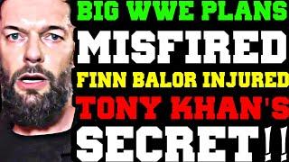 WWE News! WWE’s Plan Backfired! Finn Balor Injured! Tony Khan Secret Revealed! Stephanie Vaquer Lost