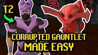 EASY Way to Learn Corrupted Gauntlet/Gauntlet! (T2 Armour Prep Guide)