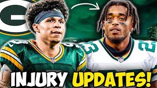 Packers Injury Updates! Jaire Alexander, Jordan Love, Christain Watson