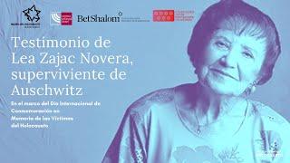 Testimonio de Lea Zajac Novera, superviviente de Auschwitz