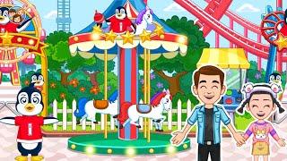 Let's go to the Amusement Park! | My Town World