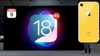 iOS 18 RC на iPhone XR с мега крутой функцией!