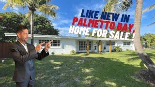 Like new in Palmetto Bay, home for sale ! Prime real estate area of Miami