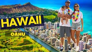 Viajando para o Hawaii com nosso bebê de 4 meses! Conhecendo Oahu!