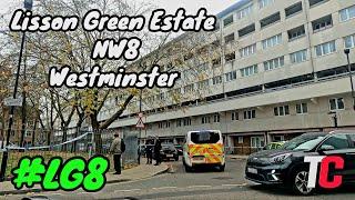 #LG8 POLICE HAD THE BLOCK TAPED UP!! LISSON GREEN ESTATE NW8 LISSON GROVE || TEA&CRUMPETS