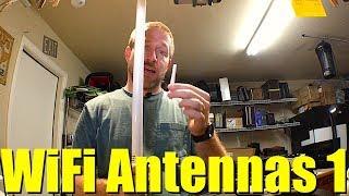 A Quick Look at WiFi Antennas - Stock v. Hi Gain Vertical vs. Directional