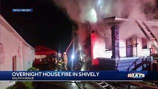 Louisville arson investigating early morning house fire in Shively