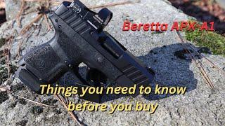 Beretta APX A1 Unboxing and review.