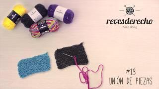 Tutorial Unión de piezas tejidas