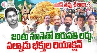 Tirumala Laddu : Palnadu Srivari Devotees Reaction On Tirumala Laddu Controversy | Latest Updates