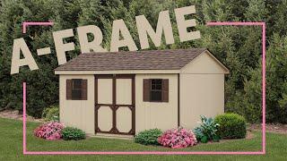 A-Frame Storage Sheds