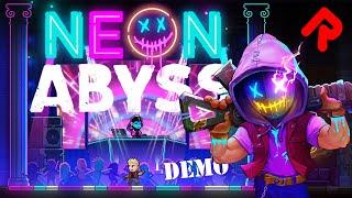 Hatch Mad Abilities in New Roguelite Shooter! | Neon Abyss gameplay demo (PC, Switch, PS4)