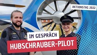 3 Fragen an einen Piloten der Hubschrauberstaffel der Polizei Sachsen-Anhalt - Aktionstag 2022