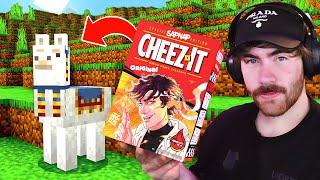 Speedrunning Minecraft Achievements for Cheez-It...