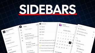 The NEW shadcn/ui Sidebars Are Awesome