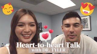 HEART-TO-HEART TALK with DR. TYLER BIGENHO | Francine Diaz