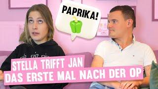 Stella und Jan WIEDERSEHEN! NACH DER OP! 🫑