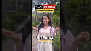 Finally SPIT Mumbai Admission ho gaya  MHTCET Mumbai Top College #shorts #mhtcet2024 #mhtcet #cet