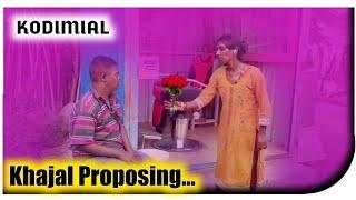 #Kodmial kajal proposing her Boyfriend  #kajal #himmathraopet