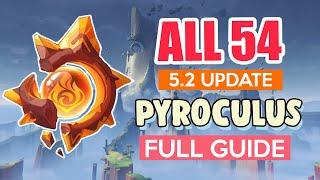 How to: GET ALL 54 PYROCULUS NATLAN 5.2  UPDATE | COMPLETE GUIDE FULL TUTORIAL | Genshin Impact