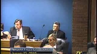 Niagara Falls City Council Meeting - January 25, 2010