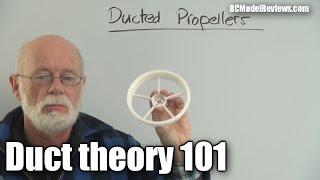 How ducting a propeller increases efficiency and thrust