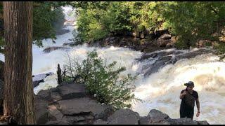 Oxtongue River - Ragged Falls    /  Top 10 most beautiful waterfalls in Ontario     FULLHD