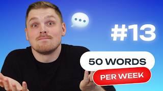 Russian Vocabulary - 50 words per week #13 | A1 level